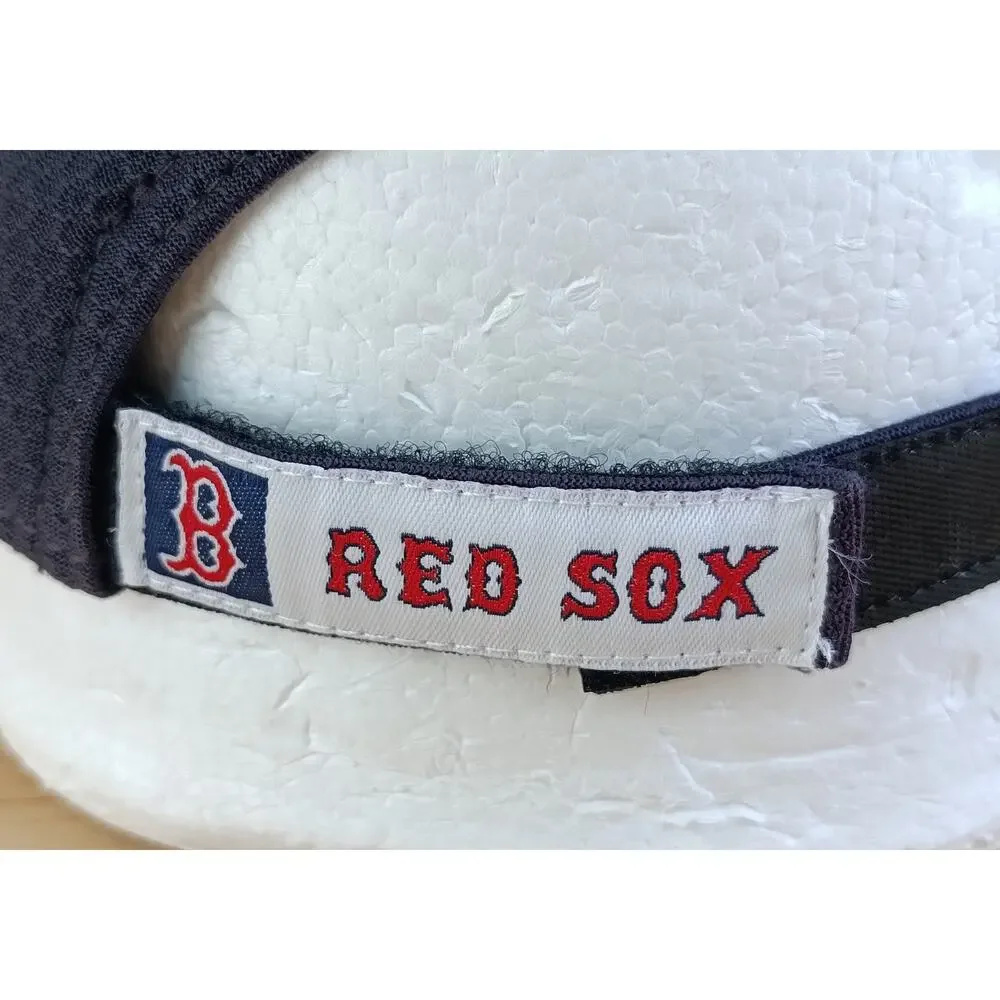 New Era 9FORTY Boston Red Sox Youth Kids Baseball Hat Cap Adjustable Navy Red